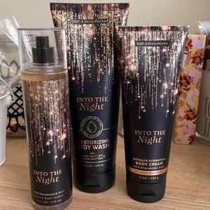 Brand new Into the Night trio from bath and body works